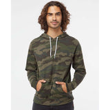 Independent Trading Co. - Lightweight Hooded Sweatshirt - AFX90UN - Forest Camo