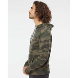 Independent Trading Co. - Lightweight Hooded Sweatshirt - AFX90UN - Forest Camo