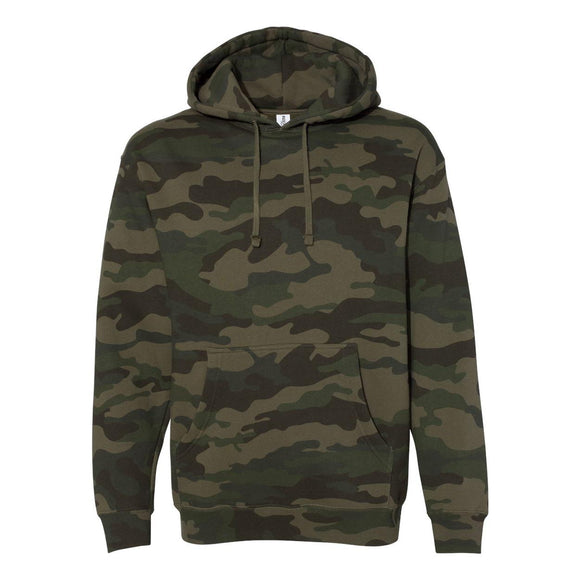 Independent Trading Co. - Heavyweight Hooded Sweatshirt - IND4000 - Forest Camo