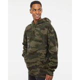 Independent Trading Co. - Heavyweight Hooded Sweatshirt - IND4000 - Forest Camo