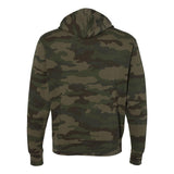 Independent Trading Co. - Lightweight Full-Zip Hooded Sweatshirt - AFX90UNZ - Forest Camo