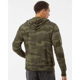 Independent Trading Co. - Lightweight Full-Zip Hooded Sweatshirt - AFX90UNZ - Forest Camo