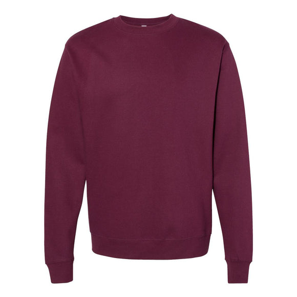 Independent Trading Co. - Midweight Crewneck Sweatshirt - SS3000 - Maroon