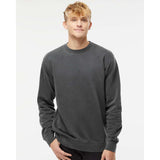 Independent Trading Co. - Midweight Pigment-Dyed Crewneck Sweatshirt - PRM3500 - Pigment Black