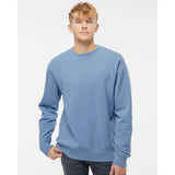 Independent Trading Co. - Midweight Pigment-Dyed Crewneck Sweatshirt - PRM3500 - Pigment Light Blue