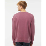 Independent Trading Co. - Midweight Pigment-Dyed Crewneck Sweatshirt - PRM3500 - Pigment Maroon