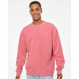 Independent Trading Co. - Midweight Pigment-Dyed Crewneck Sweatshirt - PRM3500 - Pigment Pink