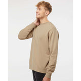 Independent Trading Co. - Midweight Pigment-Dyed Crewneck Sweatshirt - PRM3500 - Pigment Sandstone