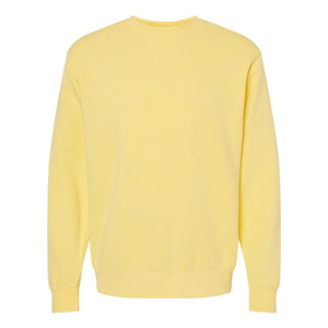 Independent Trading Co. - Midweight Pigment-Dyed Crewneck Sweatshirt - PRM3500 - Pigment Yellow