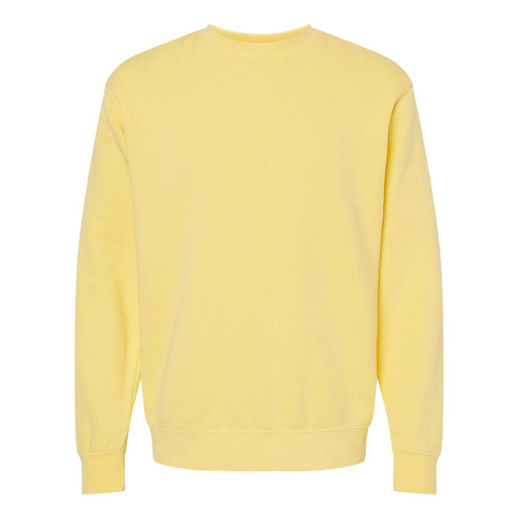 Independent Trading Co. - Midweight Pigment-Dyed Crewneck Sweatshirt - PRM3500 - Pigment Yellow