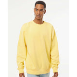 Independent Trading Co. - Midweight Pigment-Dyed Crewneck Sweatshirt - PRM3500 - Pigment Yellow