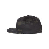 YP Classics - Premium Flat Bill Snapback Cap - 6089M - Multicam Black