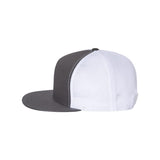 YP Classics - Five-Panel Classic Trucker Cap - 6006 - Charcoal/ White