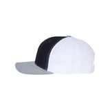 Richardson - Snapback Trucker Cap - 112 - Navy/ White/ Heather Grey