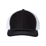 Richardson - Twill Back Trucker Cap - 312 - Black/ White