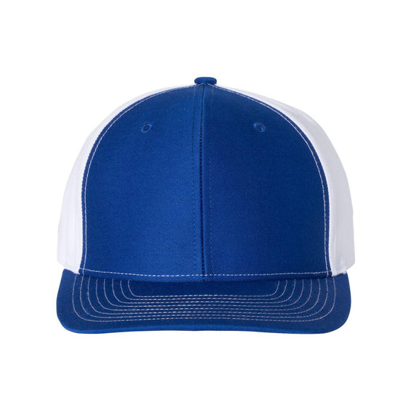 Richardson - Twill Back Trucker Cap - 312 - Royal/ White