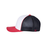 Richardson - Pulse Sportmesh R-Flex Cap - 172 - White/ Navy/ Red Tri