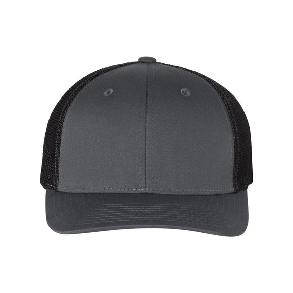 Richardson - R-Flex Trucker Cap - 110 - Charcoal/ Black