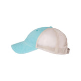 Sportsman - Pigment-Dyed Trucker Cap - SP510 - Aqua/ Stone