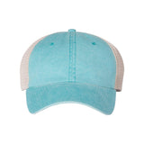 Sportsman - Pigment-Dyed Trucker Cap - SP510 - Aqua/ Stone