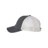 Sportsman - Pigment-Dyed Trucker Cap - SP510 - Black/ Stone