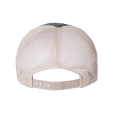 Sportsman - Pigment-Dyed Trucker Cap - SP510 - Forest/ Stone