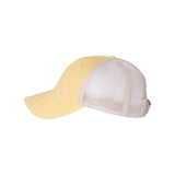 Sportsman - Pigment-Dyed Trucker Cap - SP510 - Mustard Yellow/ Stone