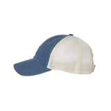 Valucap - Pigment-Dyed Trucker Cap - SP510 - Royal/ Stone