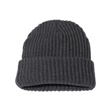 Sportsman - 12" Chunky Cuffed Beanie - SP90 - Charcoal