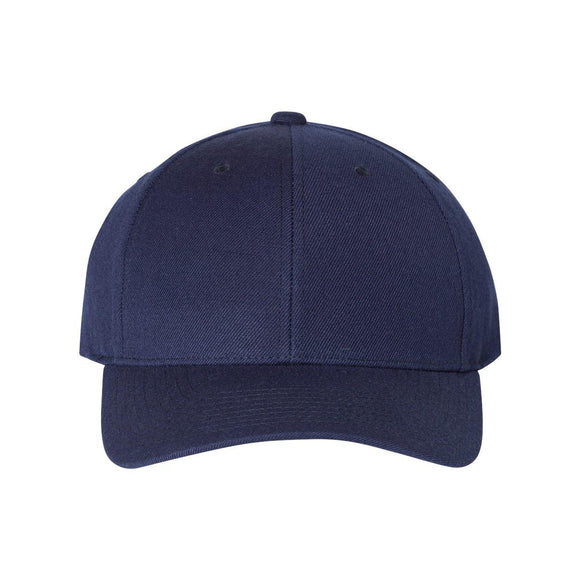 YP Classics - Premium Curved Visor Snapback Cap - 6789M - Navy