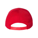 6789M YP Classics Premium Curved Visor Snapback Cap Red