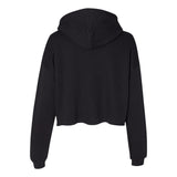BELLA + CANVAS - Women's Crop Fleece Hoodie Sweatshirt - 7502 - Black