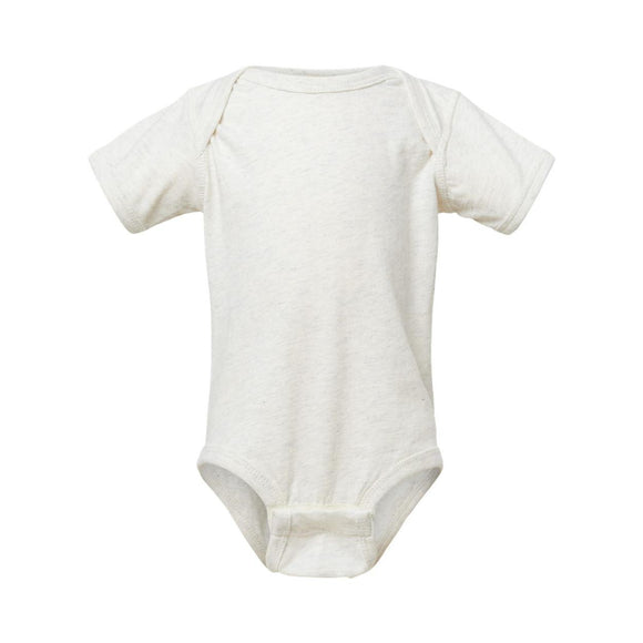 Rabbit Skins - Infant Fine Jersey Bodysuit - 4424 - Natural Heather