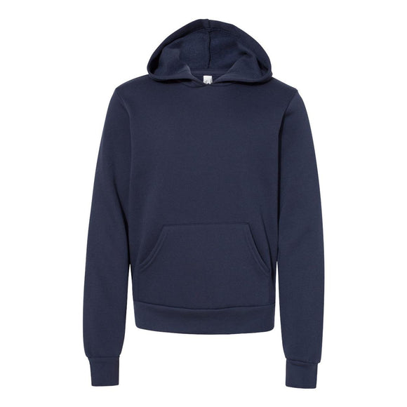 BELLA + CANVAS - Youth Sponge Fleece Hoodie Sweatshirt - 3719Y - Navy