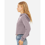 BELLA + CANVAS - Women's Crop Fleece Hoodie Sweatshirt - 7502 - Storm