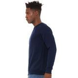 BELLA + CANVAS - Sponge Fleece Raglan Crewneck Sweatshirt - 3901 - Navy