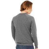 BELLA + CANVAS - Sponge Fleece Raglan Crewneck Sweatshirt - 3901 - Deep Heather