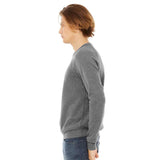 BELLA + CANVAS - Sponge Fleece Raglan Crewneck Sweatshirt - 3901 - Deep Heather