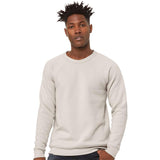 BELLA + CANVAS - Unisex Sponge Fleece Raglan Crewneck Sweatshirt - 3901 - Heather Dust