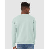 BELLA + CANVAS - Sponge Fleece Drop Shoulder Crewneck Sweatshirt - 3945 - Dusty Blue