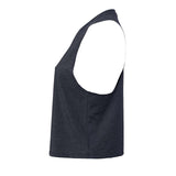 BELLA + CANVAS - Women's Racerback Crop Tank - 6682 - Heather Navy