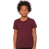 BELLA + CANVAS - Youth Jersey Tee - 3001Y - Maroon