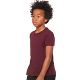 BELLA + CANVAS - Youth Jersey Tee - 3001Y - Maroon