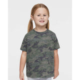 Rabbit Skins - Toddler Fine Jersey Tee - 3321 - Vintage Camo