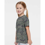 Rabbit Skins - Toddler Fine Jersey Tee - 3321 - Vintage Camo