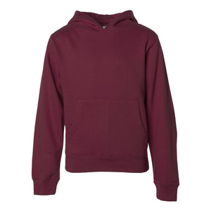 Independent Trading Co. - Youth Midweight Hooded Sweatshirt - SS4001Y - Maroon