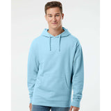 Independent Trading Co. - Midweight Hooded Sweatshirt - SS4500 - Blue Aqua