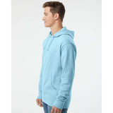 Independent Trading Co. - Midweight Hooded Sweatshirt - SS4500 - Blue Aqua