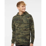 Independent Trading Co. - Midweight Hooded Sweatshirt - SS4500 - Forest Camo