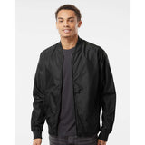 Independent Trading Co. - Lightweight Bomber Jacket - EXP52BMR - Black